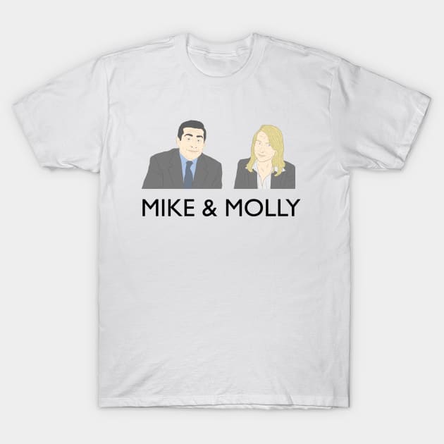 Mike & Molly T-Shirt by VideoNasties